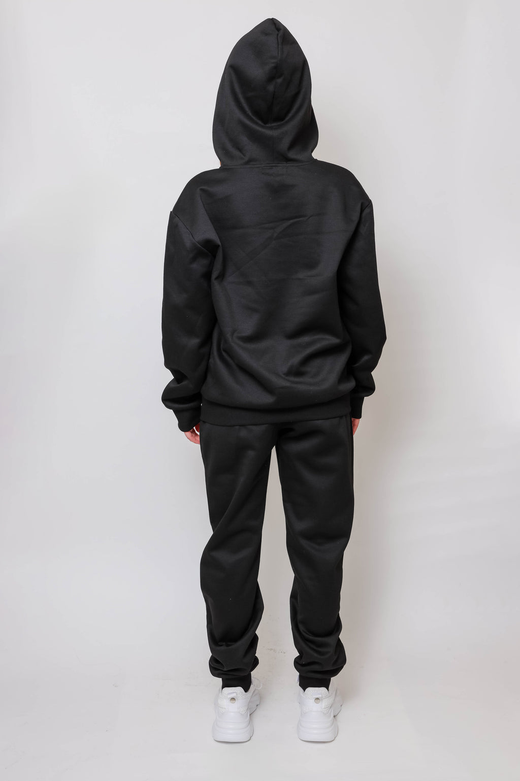 Women's Lace-Up Hoodie & Jogger Set