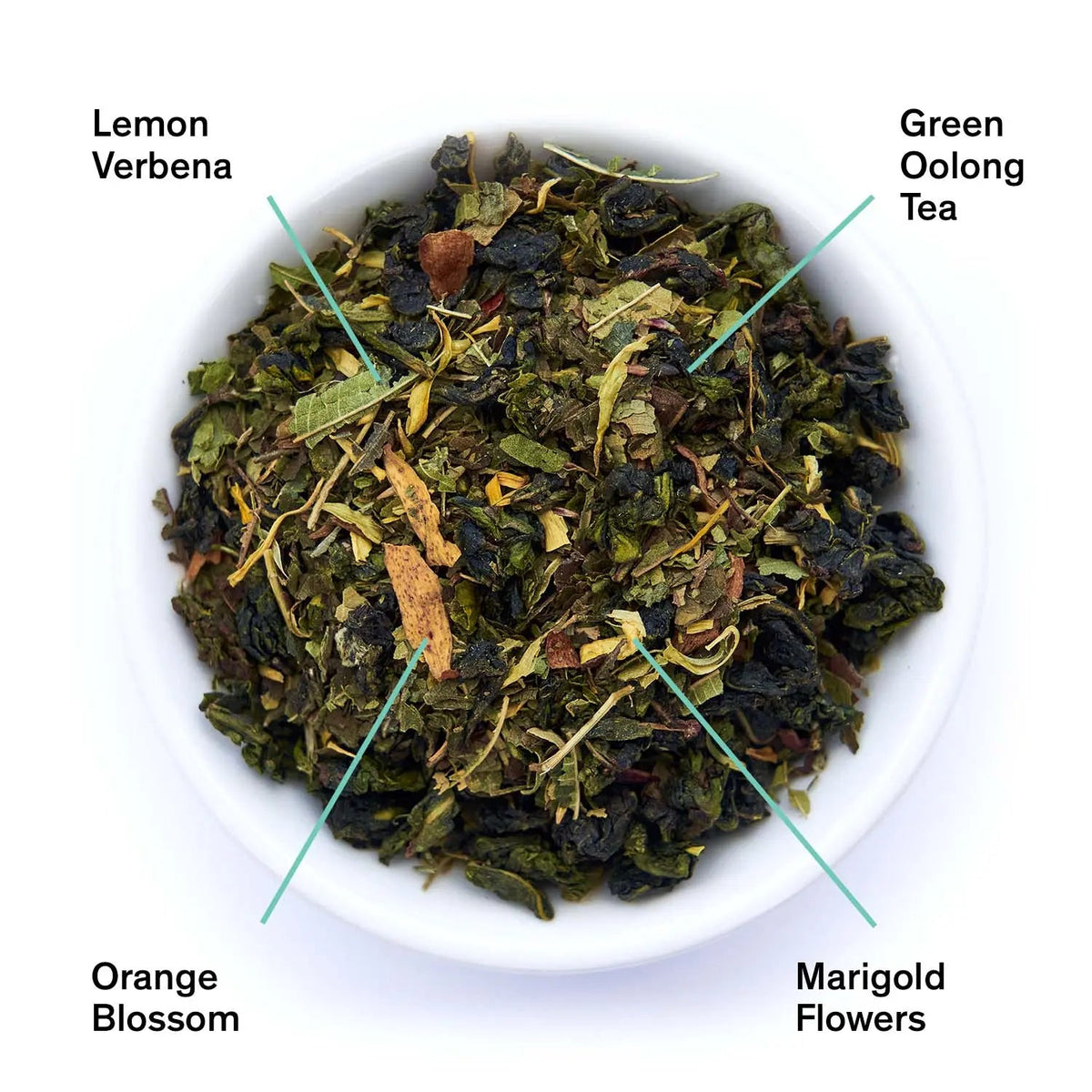 Superbloom Sweet Lemon Oolong Green Tea