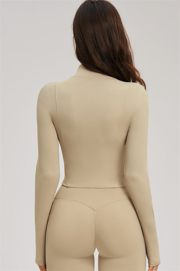 The Sizzle 3-Piece Set — Zip Jacket, Sports Bra & Shorts