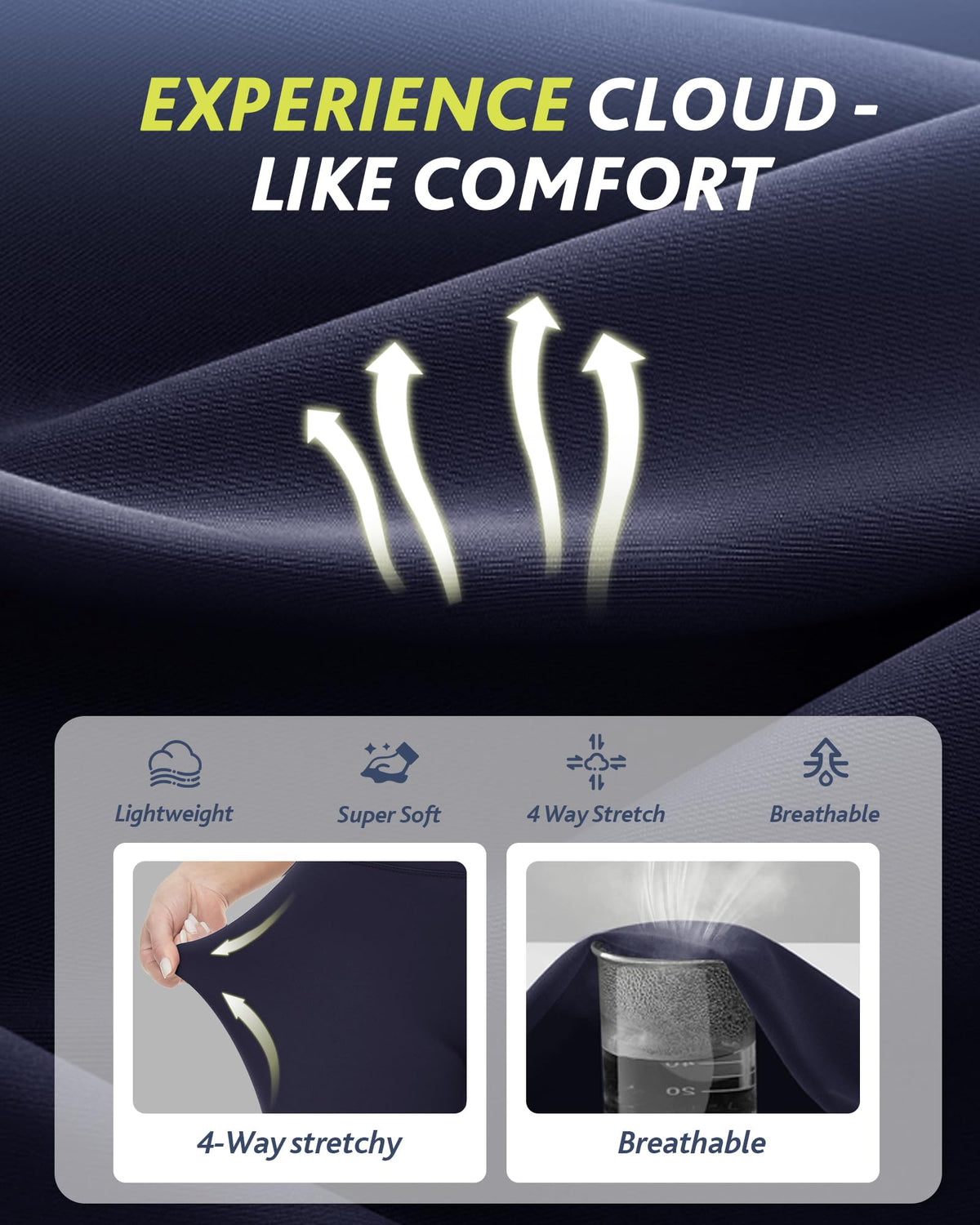 4-Pack High-Waisted Leggings — Tummy Control Yoga Pants