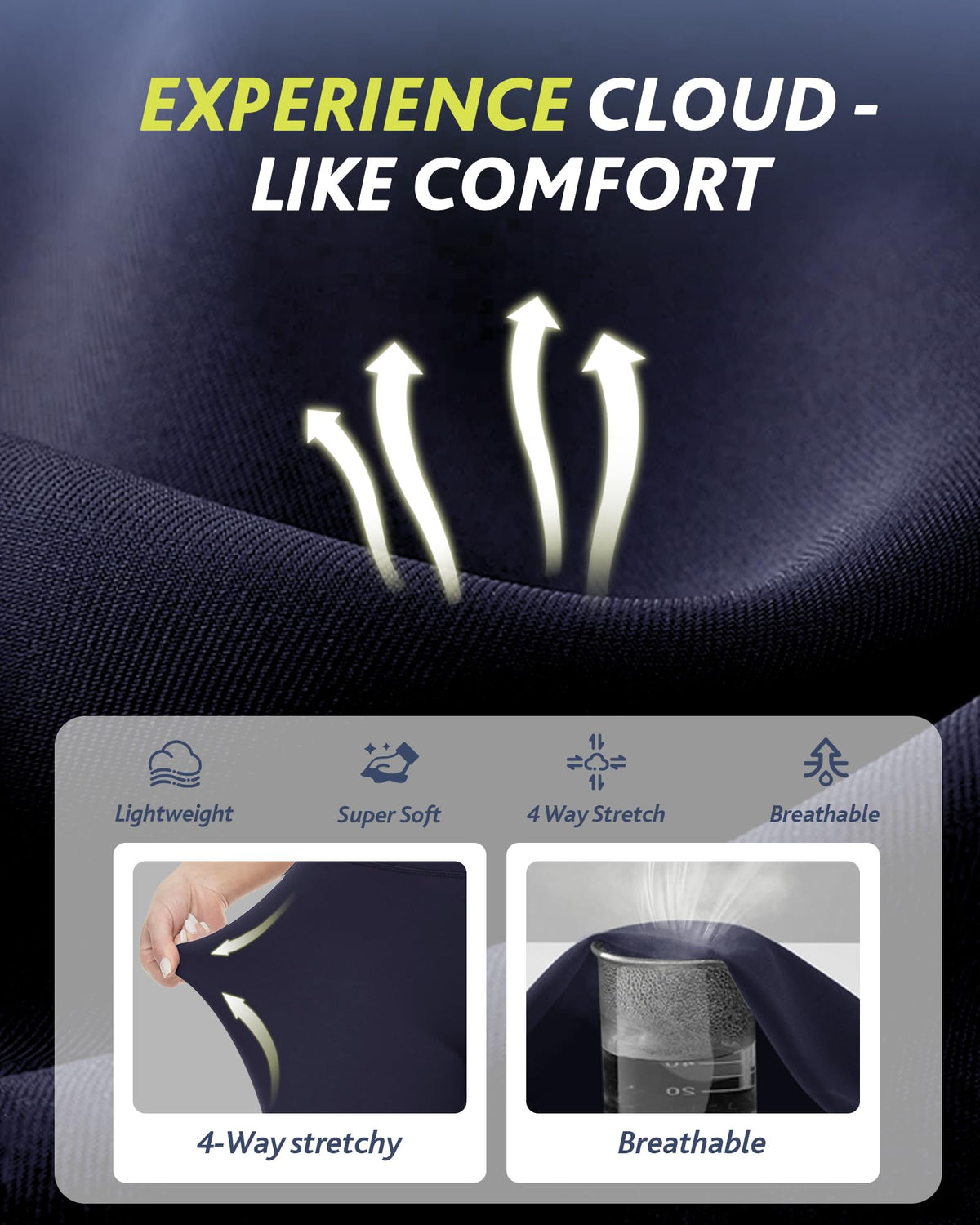4-Pack High-Waisted Leggings — Tummy Control Yoga Pants