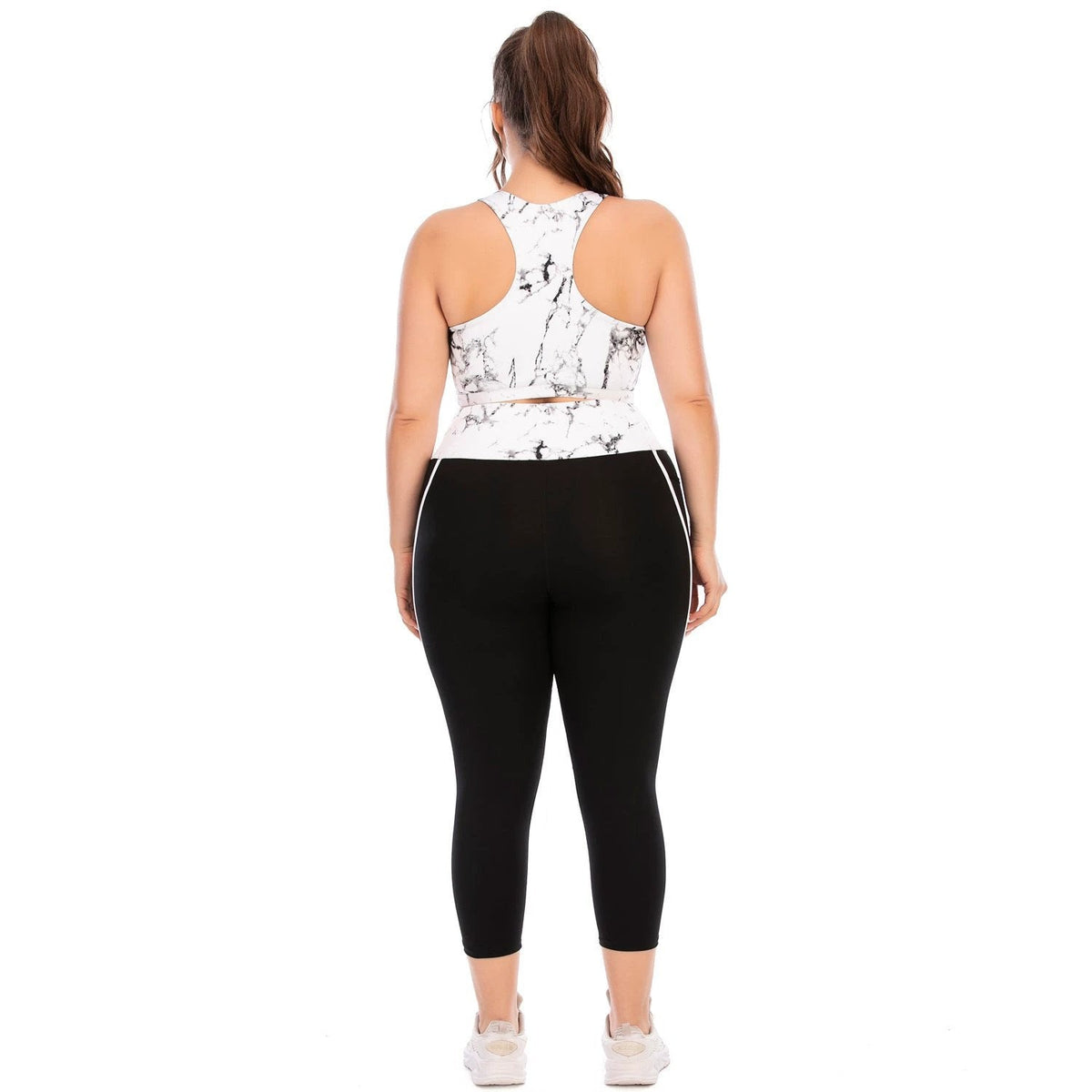Plus Size Yoga Clothing Set — Leggings