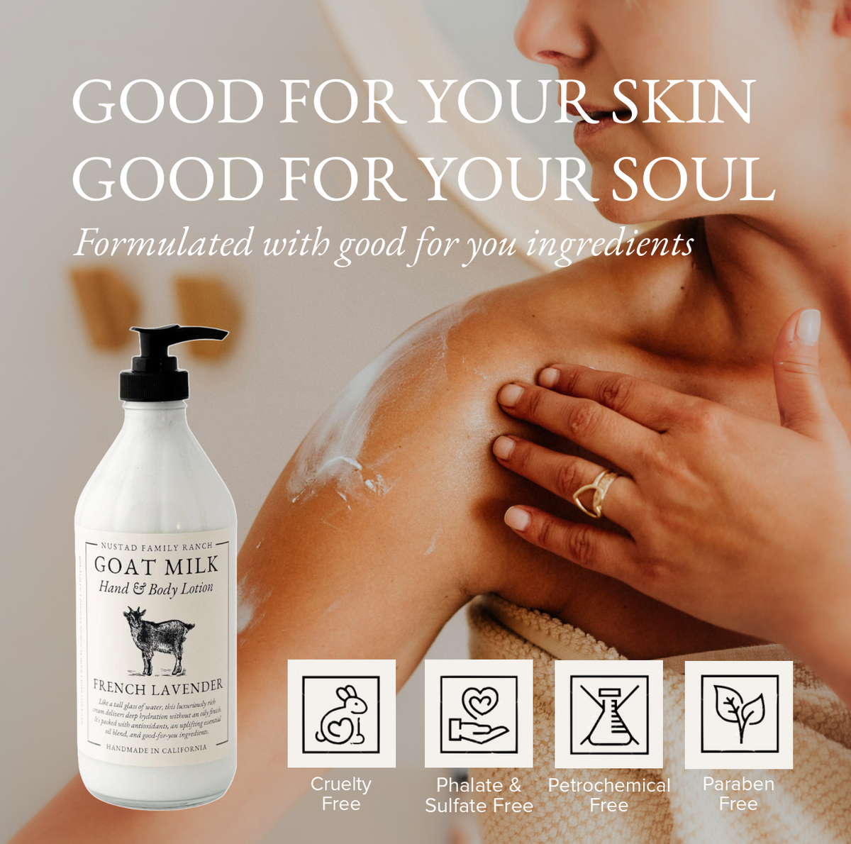 Apricot & Freesia Goat Milk Hand & Body Lotion