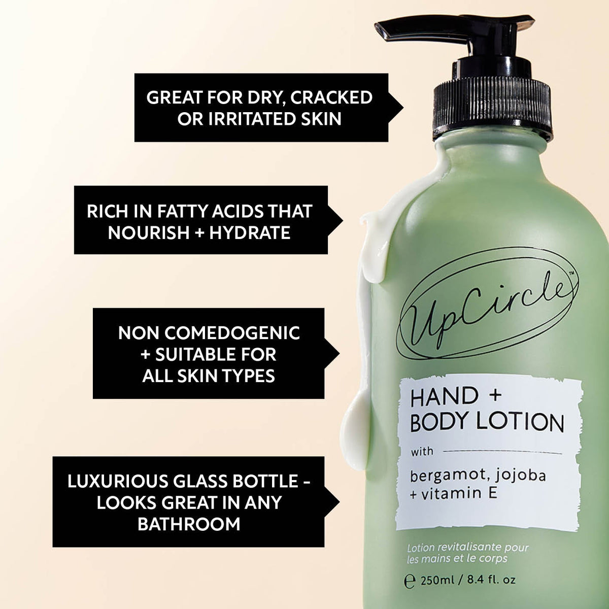 Hand & Body Lotion with Bergamot Water