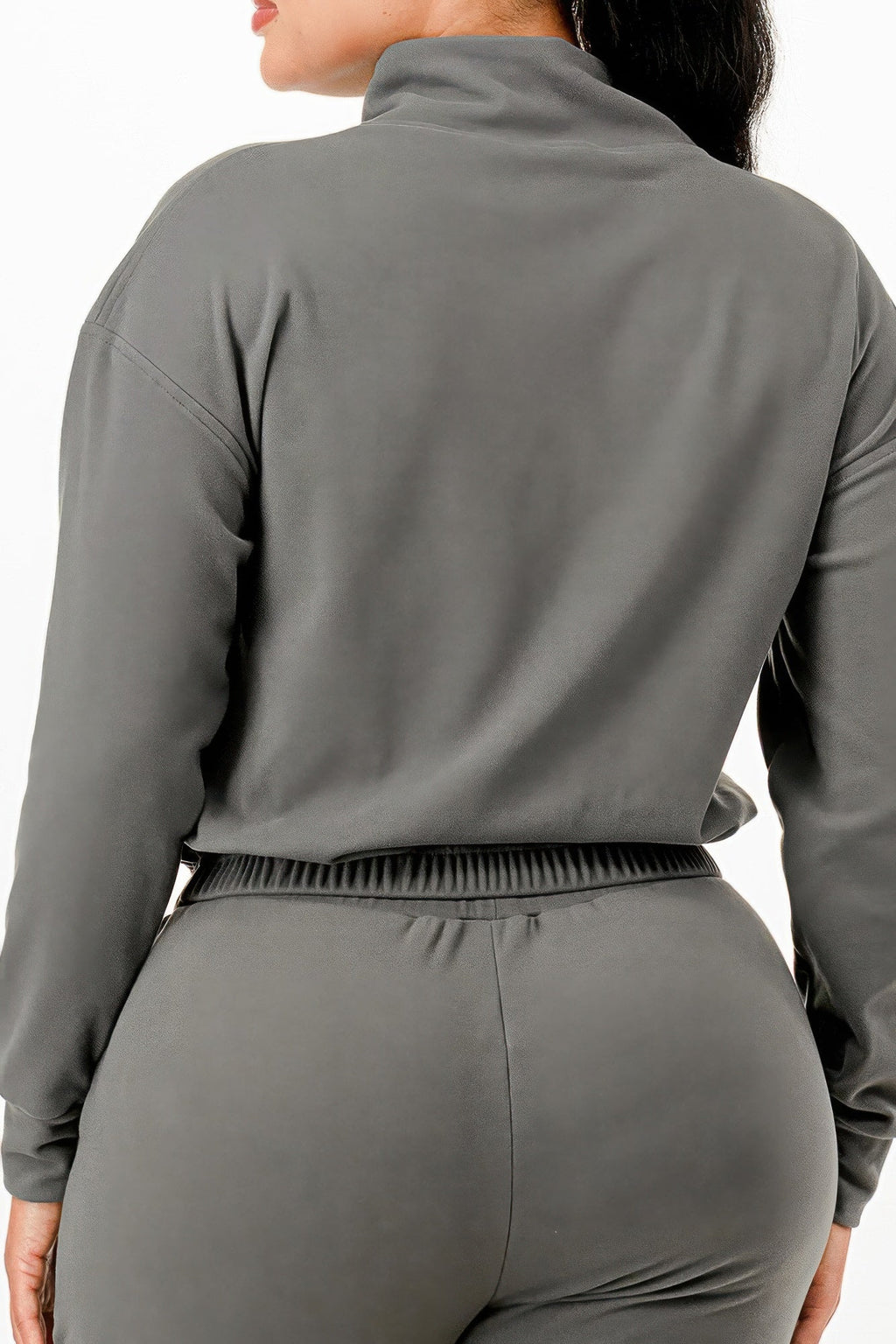 Soft Zip-Up Track Suit Set