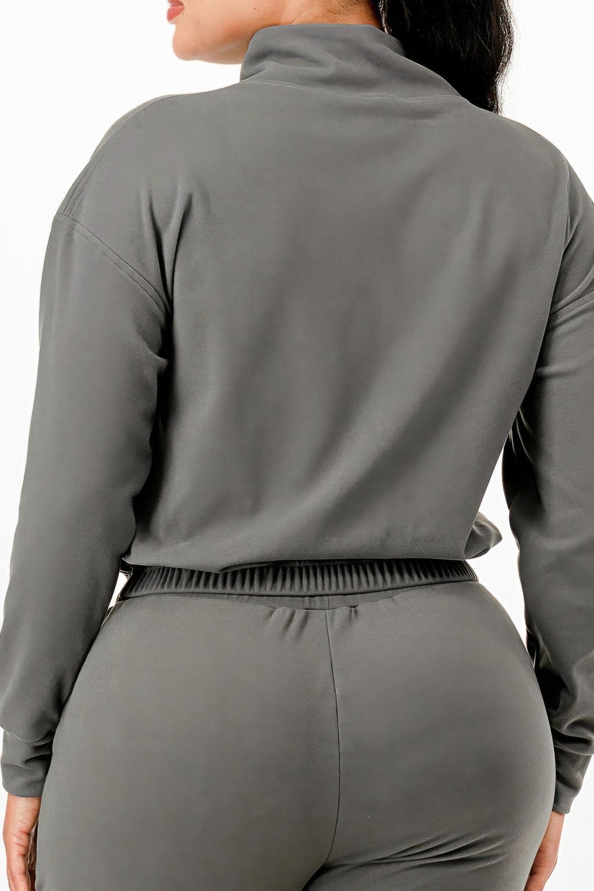 Soft Zip-Up Track Suit Set
