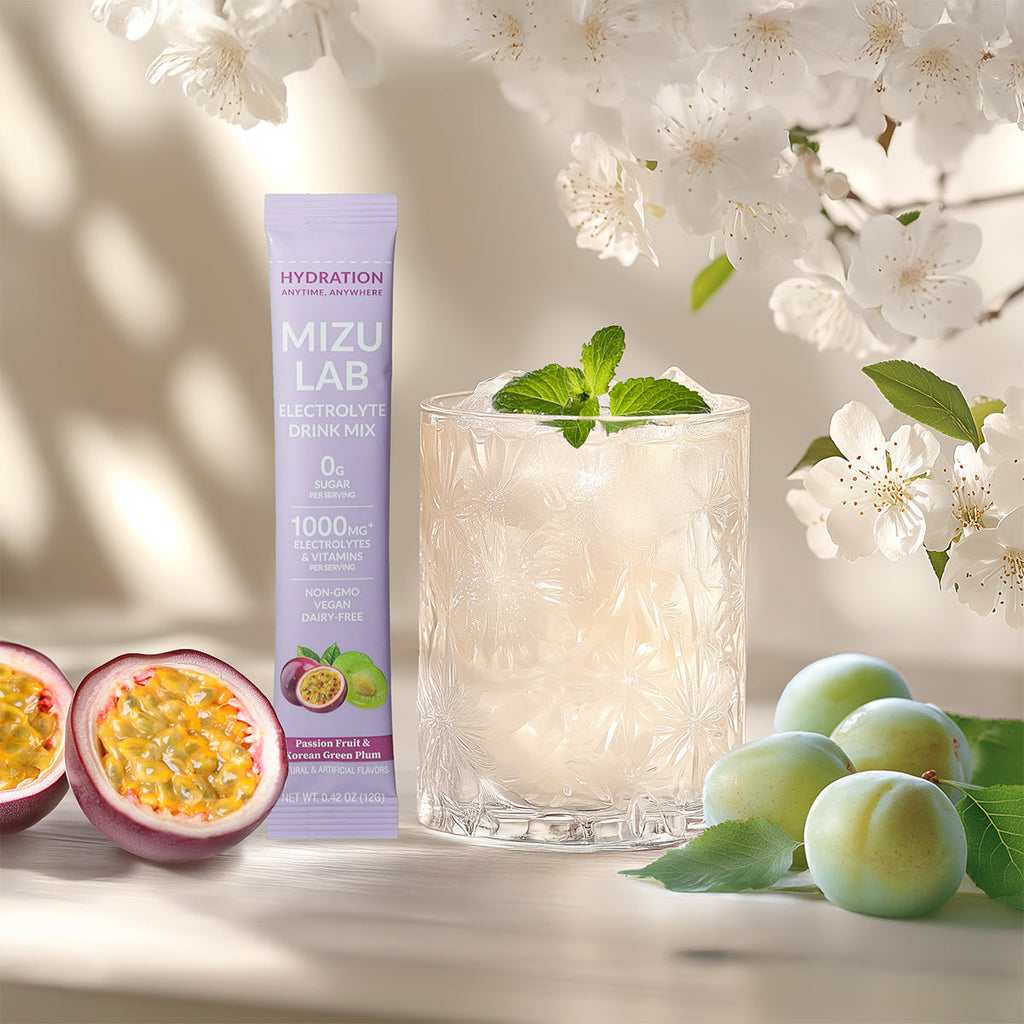 Passion Fruit & Korean Plum Electrolytes — Zero Sugar Drink Mix