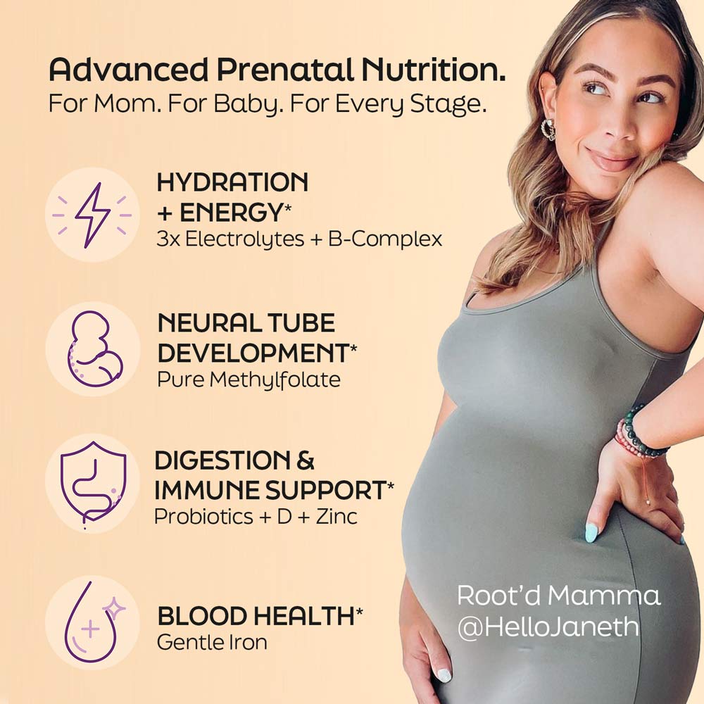 Growing Together Bundle — Hydrating Prenatal Multivitamin for Mom & Dad