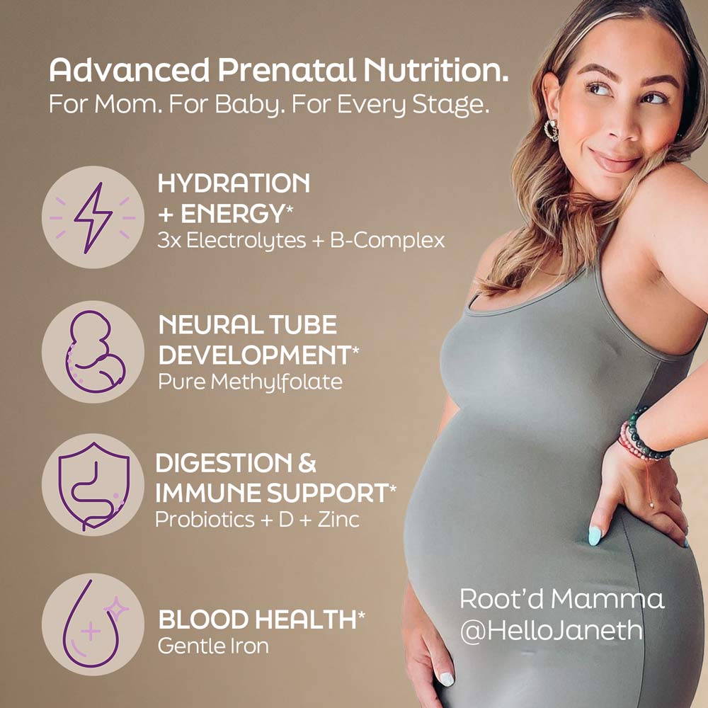 Essential Prenatal Nutrition + Electrolytes Drink Mix