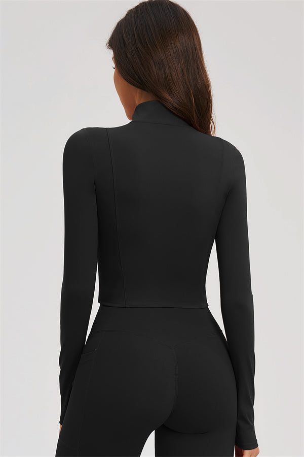 The Sizzle 3-Piece Set — Zip Jacket, Sports Bra & Shorts
