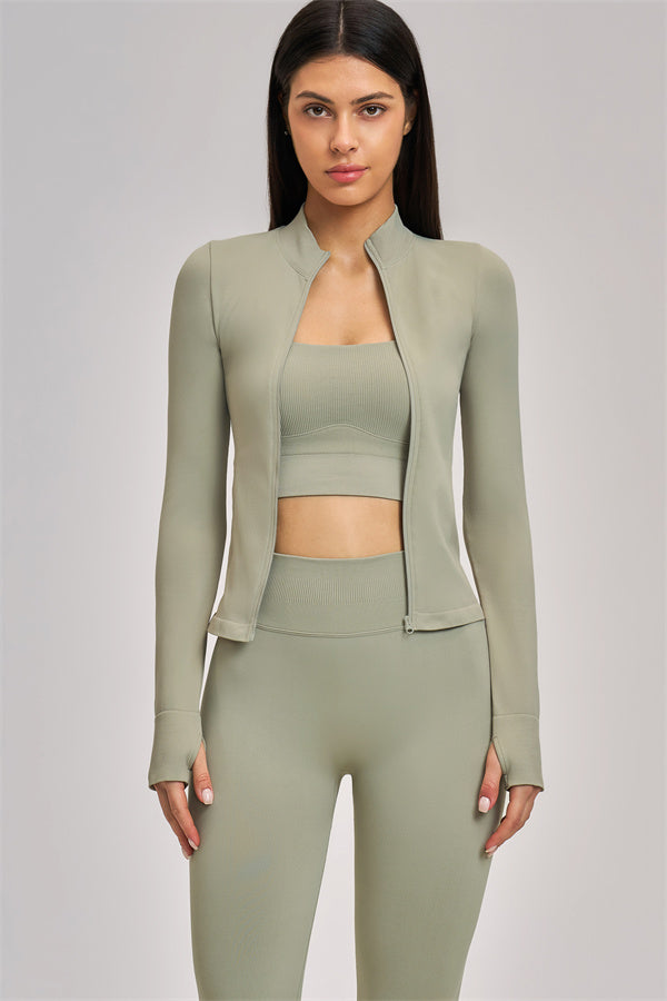 The Vision 3-Piece Set — Jacket, Sports Bra & Leggings