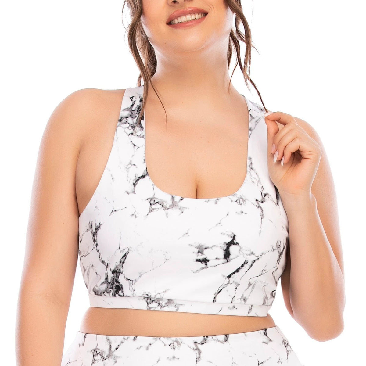 Plus Size Yoga Clothing Set — Leggings