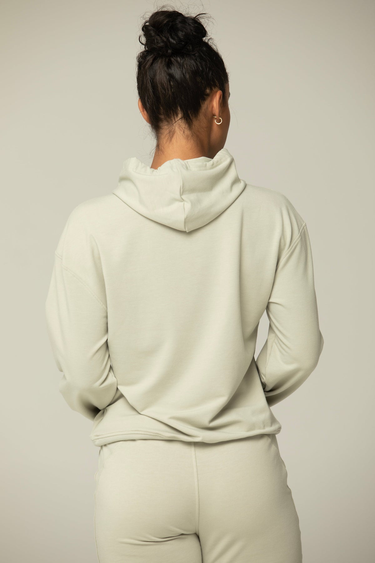 Luna Relaxed Fit Hoodie — Soft Cotton Blend with Kangaroo Pocket