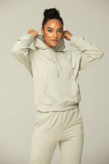 Luna Relaxed Fit Hoodie — Soft Cotton Blend with Kangaroo Pocket