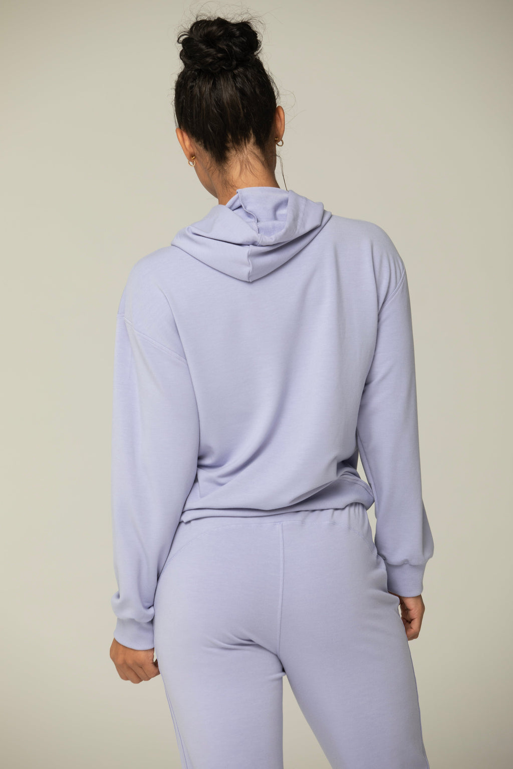 Luna Relaxed Fit Hoodie — Soft Cotton Blend with Kangaroo Pocket