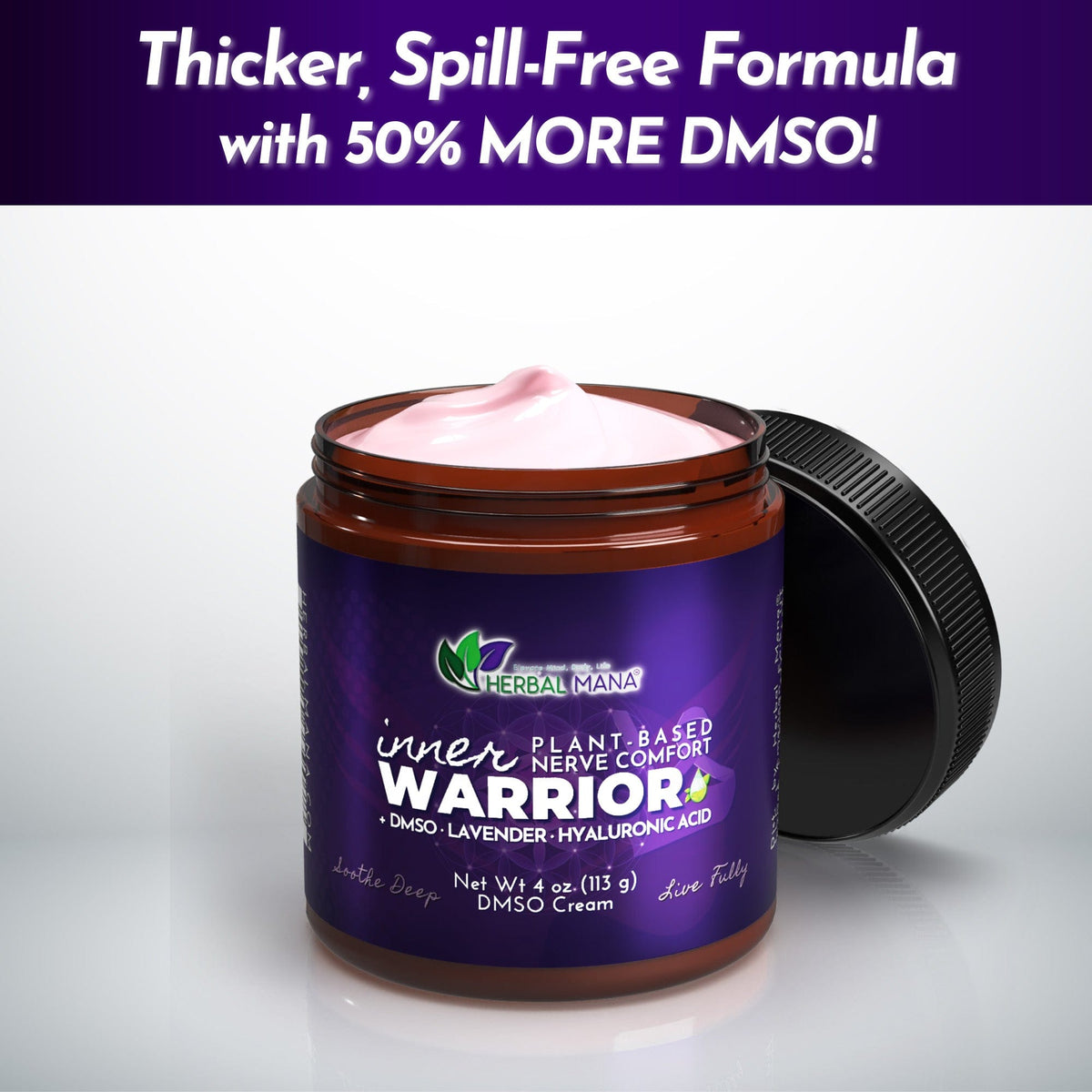 DMSO Cream for Nerve Pain Relief & Sleep — Inner Warrior