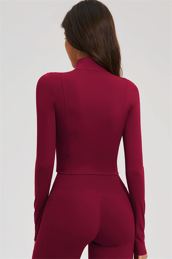 The Sizzle 3-Piece Set — Zip Jacket, Sports Bra & Shorts