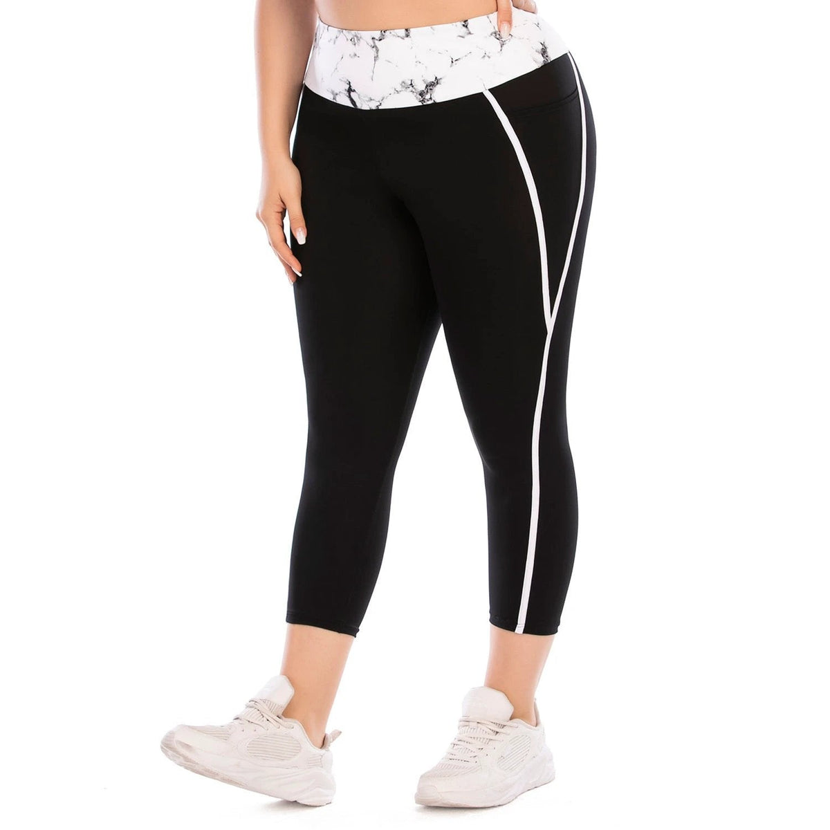 Plus Size Yoga Clothing Set — Leggings