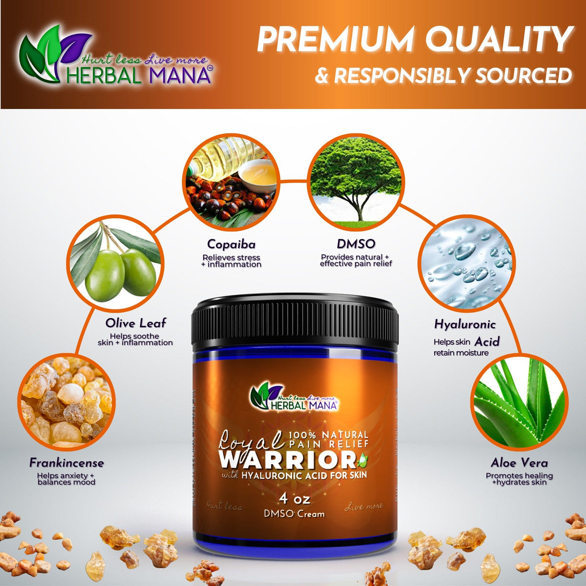 Frankincense DMSO Cream for Joint Pain — Royal Warrior